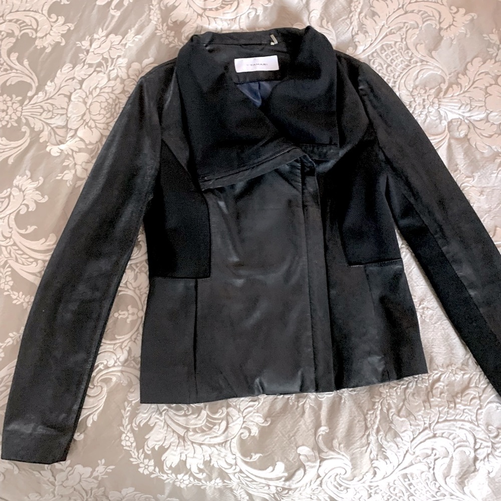 Tahari Leather Jacket
